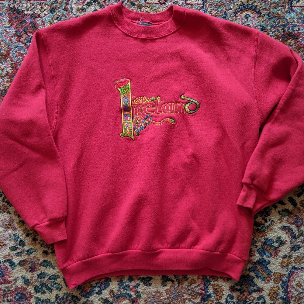 Vintage Screen Stars Ireland Celtic Knot Sweatshir